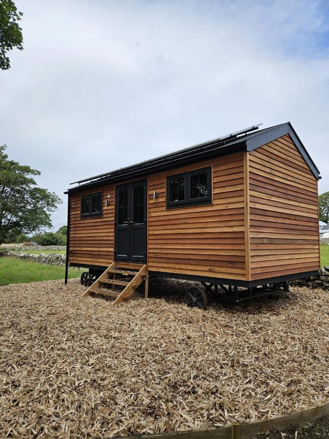 Woodland Shepherds Hut - 'Saga' เคอร์นาวอน ภายนอก รูปภาพ